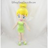 Doll fairy Tinker Bell DISNEYLAND PARIS dress green 40 cm satin fabric