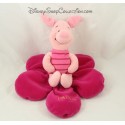 Plush pig piglet DISNEY NICOTOY Flower Pink I love you 18 cm