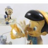 DISNEY STORE Toyland tarro peces Cleo Figaro Pinocchio SnowGlobe musical de Pepito