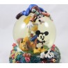 SnowGlobe musical Mickey y sus amigos DISNEY burbuja de globo de la nieve vintage de jabón