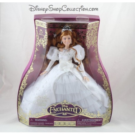 Puppe Giselle DISNEY STORE war es einmal verzaubert Hochzeitskleid