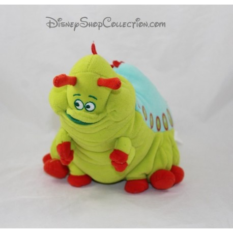 Disney Store A Bug's Life Heimlich Caterpillar Plush Toy 20th Anniversary 12" 