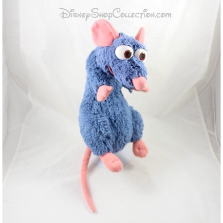 Peluche Rémy rat DISNEYLAND PARIS Ratatouille Disney bleu 35 cm - D