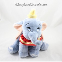 Plush elephant Dumbo DISNEY NICOTOY blue collar red 26 cm