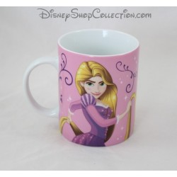 Tazza Princess Rapunzel DISNEY che ho Rapunzel in tutti in ceramica 10 cm rosa