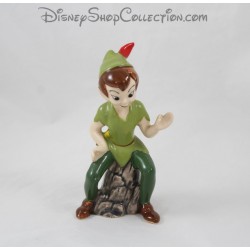 Keramik Figur DISNEY Peter Pan 13 cm grün