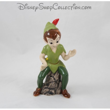 Keramik Figur DISNEY Peter Pan 13 cm grün