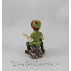 Figurine céramique DISNEY Peter Pan vert 13 cm