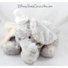 Plush elephant Dumbo DISNEY STORE baby gray beige white-collar 35 cm