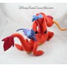 Peluche dragón Mushu DISNEY MATTEL Mulan con grito - Kee grillo rojo 34 cm