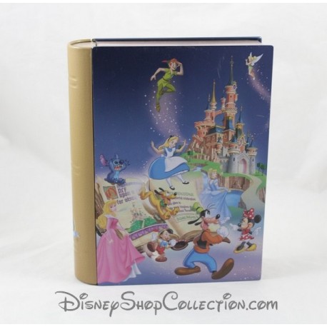 DISNEYLAND PARIS efecto libro 15 años mágicos Disney 20 cm caja de la lata