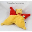 Doudou mitad grasa Winnie the Pooh DISNEY Winnie the Pooh amarillo rojo 27 cm