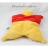 Doudou mid-fat Winnie the Pooh DISNEY Winnie the Pooh yellow red 27 cm