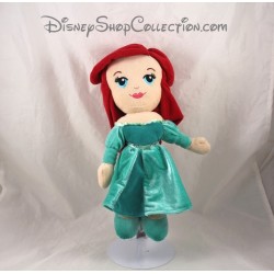 Muñeca peluche NICOTOY la pequeña sirena DISNEY Ariel vestido verde 30 cm