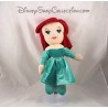 Puppe Plüsch NICOTOY die kleine Meerjungfrau DISNEY Ariel Kleid grün 30 cm