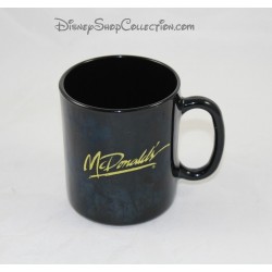 Becher Kaffee Disneyland Resort McDonalds schwarz Keramik 10 cm