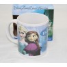 Elsa de DISNEY taza y taza de cerámica de Anna Frozen Reina de la nieve