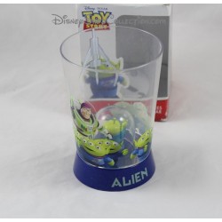 Vidrio plástico Alien DISNEY Toy Story Pixar azul verde 14 cm AUCHAN