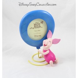 Photo frame resin piglet DISNEY STORE Winnie the Pooh blue balloon