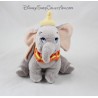 Gray collar elephant Dumbo DISNEY NICOTOY plush yellow orange 19 cm