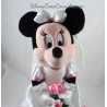 Plüsch Minnie DISNEYLAND PARIS heiratete Strauß Rosensammlung Hochzeit Disney 36 cm