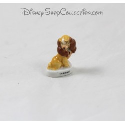 Cane del fagiolo Lady DISNEY Lilli e il vagabondo in ceramica 3 cm