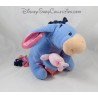 Plush Eeyore donkey FISHER PRICE Disney doudou rabbit pink 22 cm