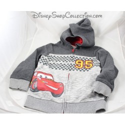 Giacca Auto Flash McQueen C & A Disney Cars Giacca con zip maglione grigio 6 anni