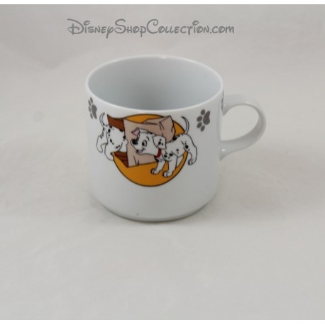 DISNEY 101 Dalmatians dog mug Cup Guy Degrenne porcelain 9 cm