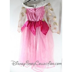Disguise dress Aurore DISNEYLAND PARIS the beautiful pink sleeping beauty Disney 8 years