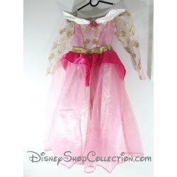 Travestimento vestito Aurore DISNEYLAND PARIS la bella rosa dormire bellezza Disney 8 anni