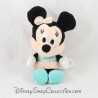 Petite peluche Minnie NICOTOY Disney robe bleue et rose 15 cm