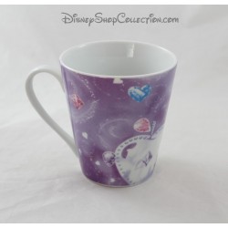 Principessa di DISNEY Biancaneve mug tazza viola e bianco ceramica