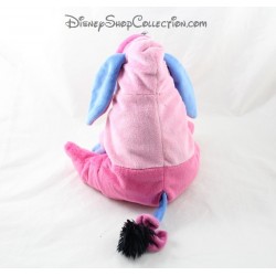 Plüsch NICOTOY Eeyore Schlafanzug rosa mit Kapuze Esel Disney 23 cm sitzend