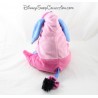 Peluche NICOTOY Eeyore pigiama rosa asino con cappuccio Disney 23 cm seduta