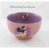 Tazón de fuente de cerámica Minnie DISNEY rosa púrpura 15 cm