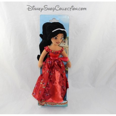 Bambola di peluche vestito DISNEY NICOTOY Avalor Elena sera 30 cm