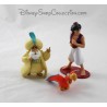 Lot of 3 DISNEY Aladdin, Sultan and Iago figurines