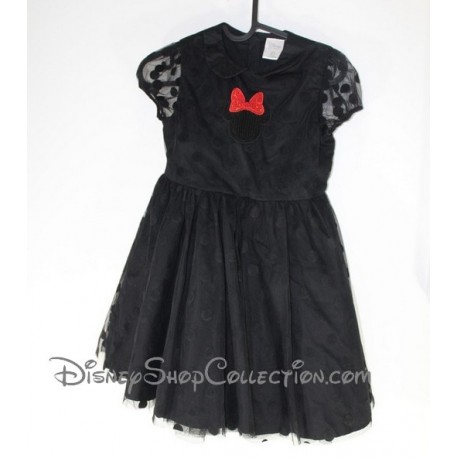 Robe de soirée Minnie Mouse DISNEY STORE noire 9 - 10 ans