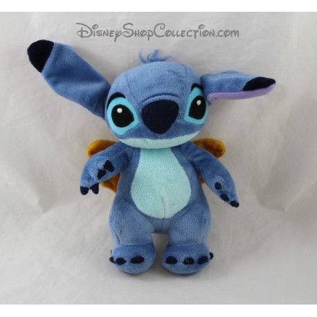 Plush Stitch DISNEYLAND PARIS Angel Wings gold Lilo and Stitch