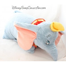 Peluche coussin Dumbo DISNEYPARKS pillow pets éléphant bleu 50 cm