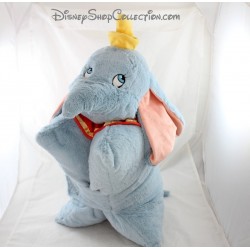Peluche coussin Dumbo DISNEYPARKS pillow pets éléphant bleu 50 cm