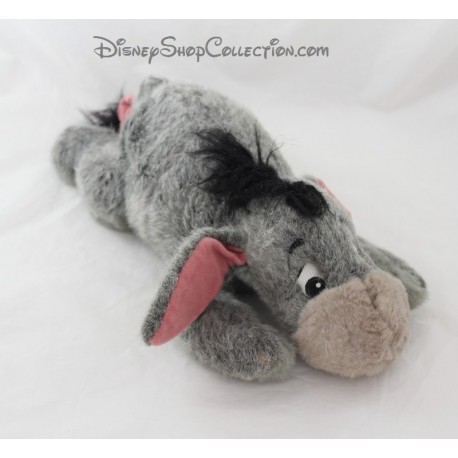 Felpa gris oscuro WALT DISNEY Eeyore alargada burro Disney 35 cm 
