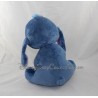 Peluche Stitch DISNEY CMD Lilo et Stitch assis bleu 27 cm
