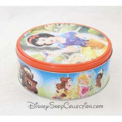 Snow White princesas de DISNEY, Mickey, Cars 14 cm redonda lata galleta de hierro