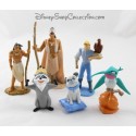 BULLYLAND Disney John Smith Pocahontas and Indians figurines lot