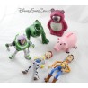 Lot de 6 grandes figurines Toy Story DISNEY PIXAR Buzz Woody Rex Jessie