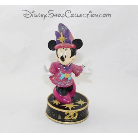 Figurine resin luminous Minnie DISNEYLAND PARIS 20th anniversary Disney 18 cm