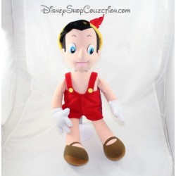 Peluche Pinocchio DISNEY petit garçon pantin de bois vintage 48 cm