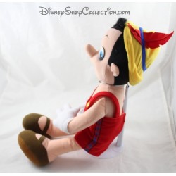 Peluche marioneta de Pinocho de DISNEY de niño de madera vintage 48 cm